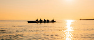 Ruderboot auf einem See